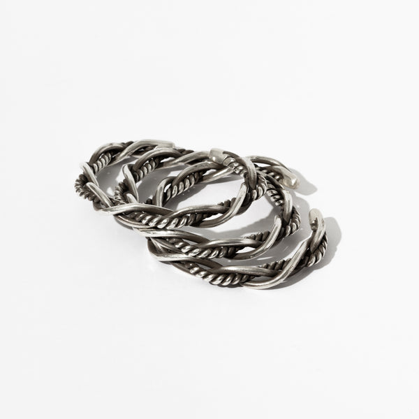 TRIBAL SILVER-BANGLE-0003