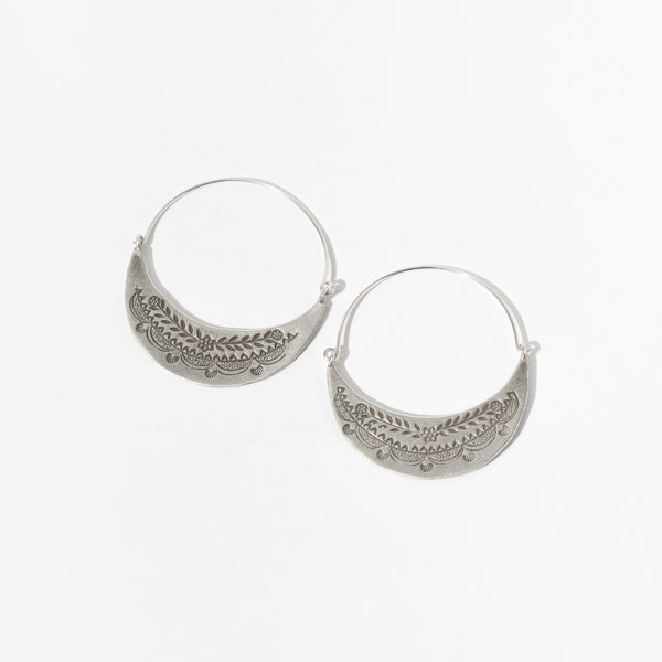 TRIBAL SILVER-EARRINGS-0034
