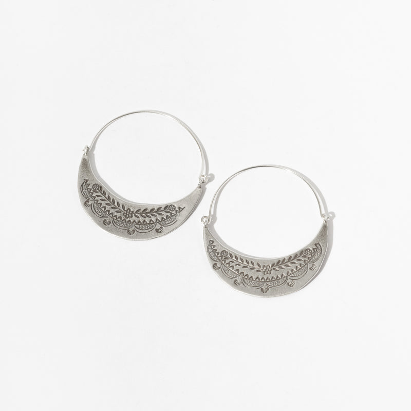 TRIBAL SILVER-EARRINGS-0034