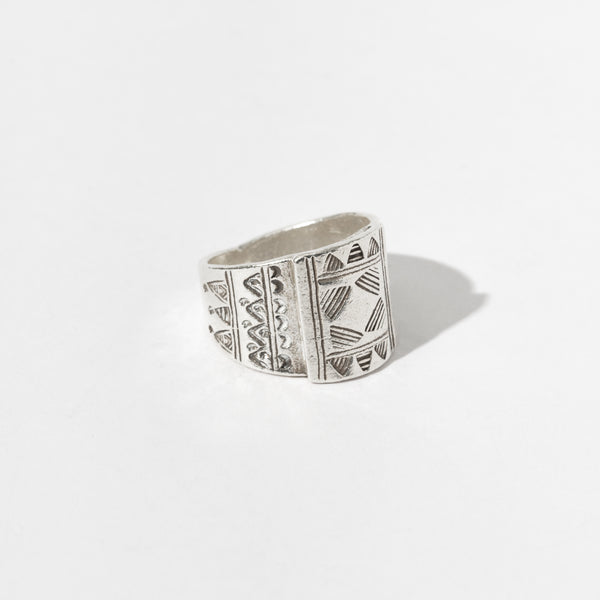 TRIBAL SILVER-RING-0012